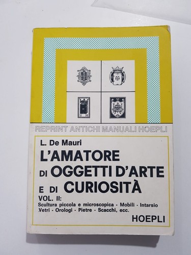 Manuali hoepli amatore - manuali, di