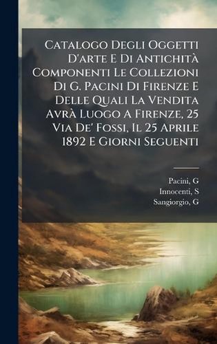 Catalogo degli oggetti arte - catalogo, d'arte