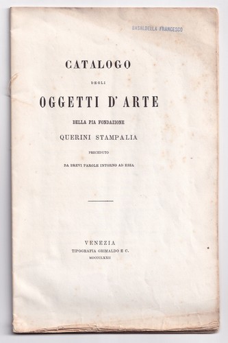 1872 venice catalogue - 1872,