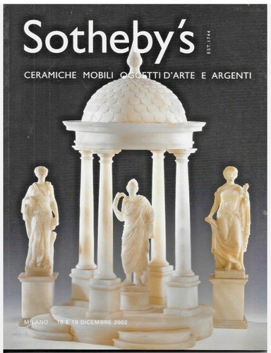 Sotheby catalogo asta 2002 - asta,