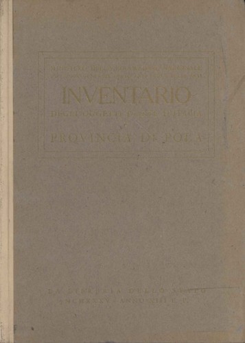 Inventario degli oggetti
