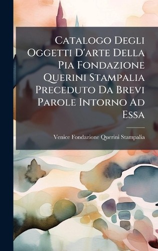 Catalogo degli oggetti arte - degli,