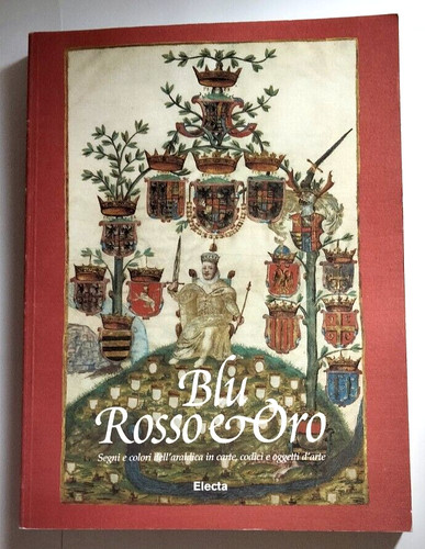 Blu rosso oro segni colori - blu,