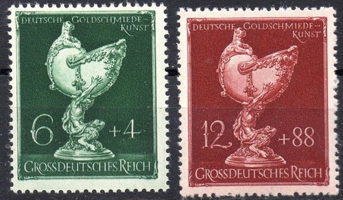 Germany 1944 812 813 mnh - germany,