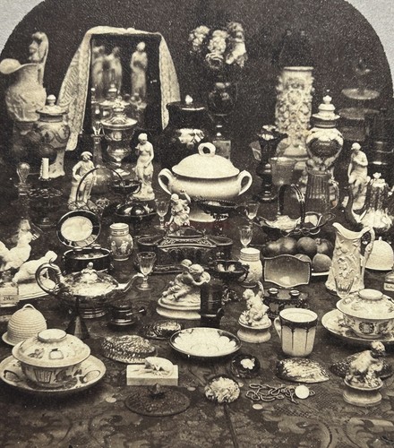Still life art objects c1860 - art,