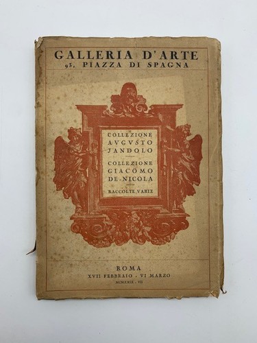 Catalogo degli oggetti arte - degli, d'arte